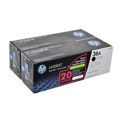 Hp 36A-CB436AF Original Toner Two Pack - Hp