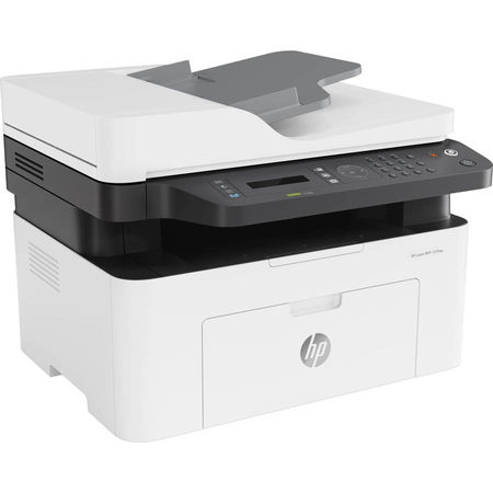 Hp 4ZB84A Laser MFP 137FNW Wi-Fi Fax Copier Scanner Laser Printer - 1