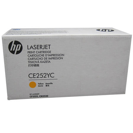 Hp 504A-CE252YC Yellow Original Toner High Capacity - 1