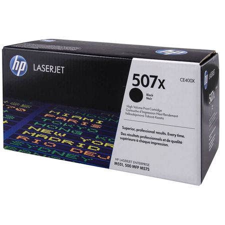 Hp 507X-CE400X Black Original Toner High Capacity - 1