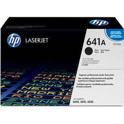 Hp 641A-C9720A Black Original Toner - Hp