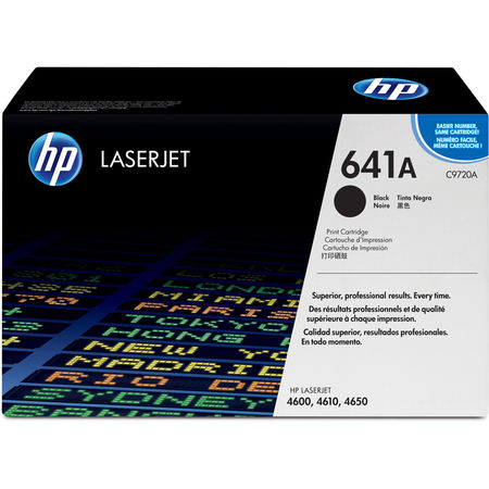 Hp 641A-C9720A Black Original Toner - 1