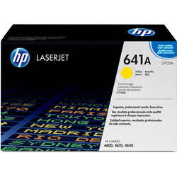 Hp 641A-C9722A Yellow Original Toner - Hp