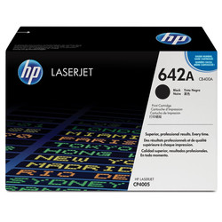 Hp 642A-CB400A Black Original Toner - Hp