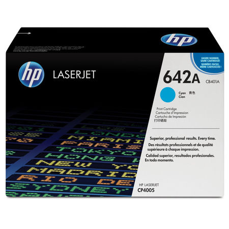 Hp 642A-CB401A Blue Original Toner - 1