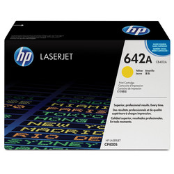 Hp 642A-CB402A Yellow Original Toner - Hp