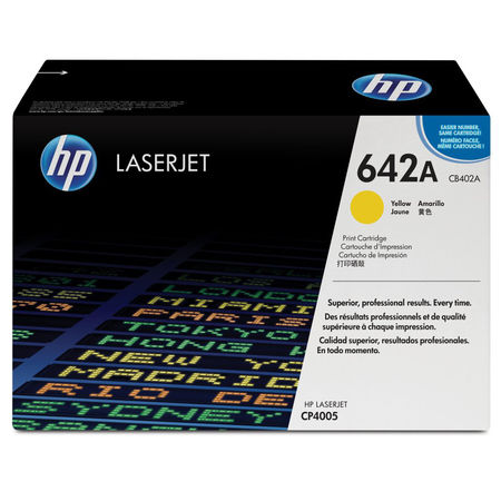 Hp 642A-CB402A Yellow Original Toner - 1