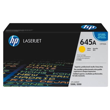 Hp 645A-C9732A Yellow Original Toner - 1