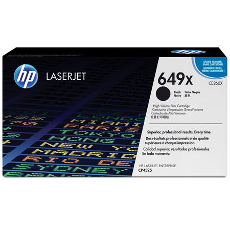 Hp 649X-CE260X Black Original Toner High Capacity - 1