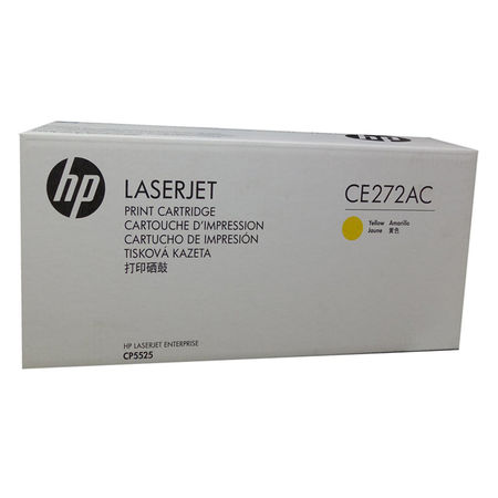 Hp 650A-CE272AC Yellow Original Toner - 1