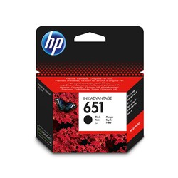 Hp 651-C2P10AE Black Original Cartridge - 1