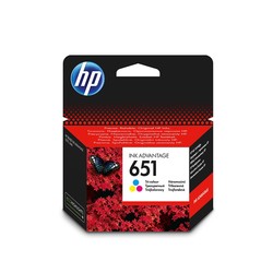 Hp 651-C2P11AE Color Original Cartridge - HP