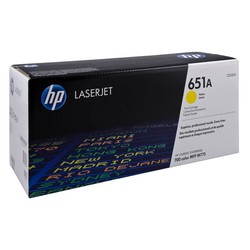 Hp 651A-CE342A Yellow Original Toner - Hp