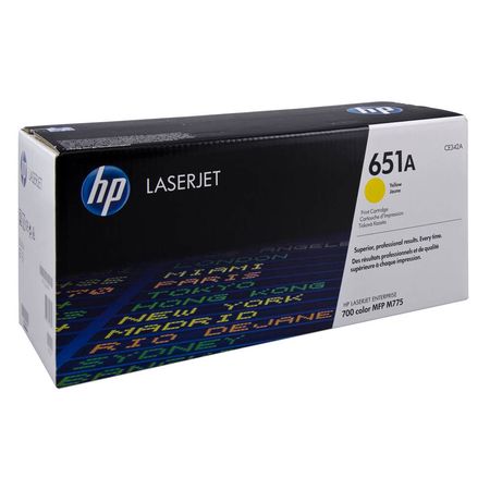 Hp 651A-CE342A Yellow Original Toner - 1