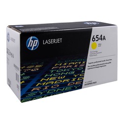 Hp 654A-CF332A Yellow Original Toner - Hp