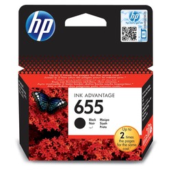 Hp 655-CZ109AE Black Original Cartridge - HP