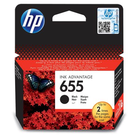 Hp 655-CZ109AE Black Original Cartridge - 1