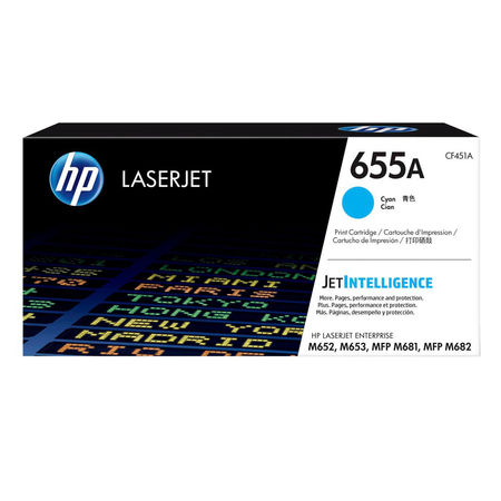 Hp 655A-CF451A Blue Original Toner - 1