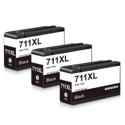 Hp 711XL-CZ133A Siyah Yüksek Kapasite Muadil Kartuş Avantaj Paket - HP