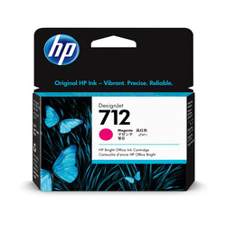 HP 712-3ED68A Red Original Cartridge - 1