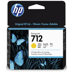 HP 712-3ED69A Yellow Original Cartridge - 1