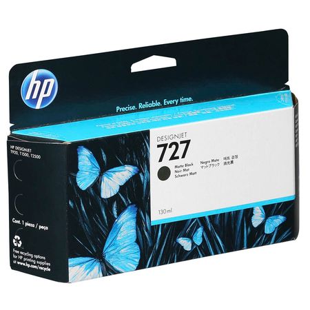 Hp 727-B3P22A Matte Black Original Cartridge High Capacity - 1