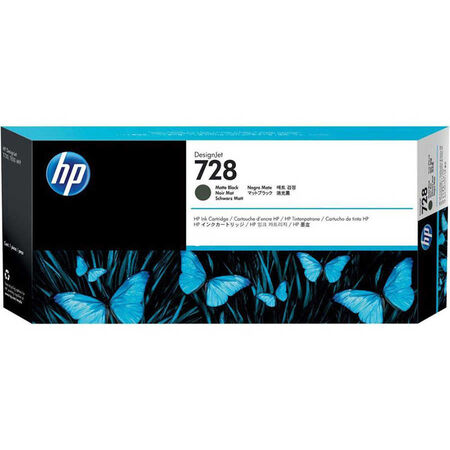 HP 728-3WX25A Black Original Cartridge - 1