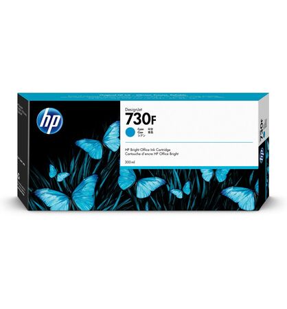 HP 730F-1XB27A Blue Original Cartridge - 1