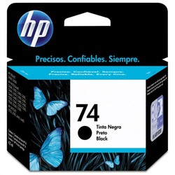 HP 74-CB335WB Black Original Cartridge - Hp