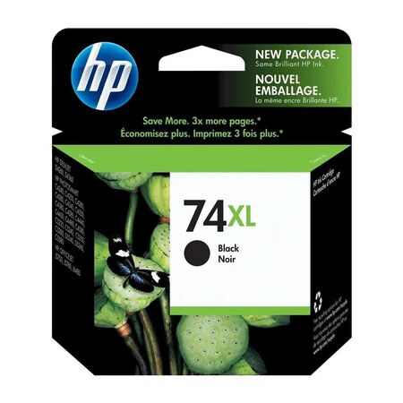 HP 74XL-CB336WB Black Original Cartridge High Capacity - 1