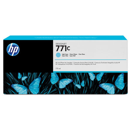 Hp 771c-B6Y12A Light Blue Original Cartridge - 1