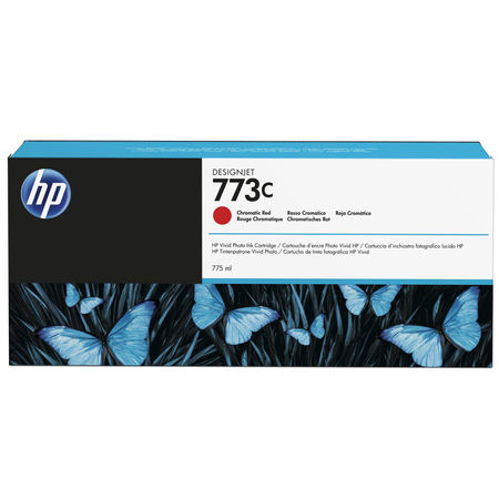 Hp 773c-C1Q38A Kromatik Kırmızı Orijinal Kartuş - 1