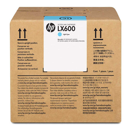 Hp 786-CC589A Açık Mavi 3Litre Lateks Mürekkep Kartuşu - 1