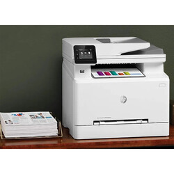 Hp 7KW75A Color LaserJet Pro MFP M283FDW Multifunction Color Laser Printer - 4