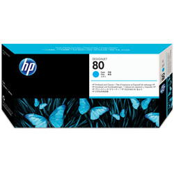 Hp 80-C4821A Original Blue Printhead and Head Cleaner - Hp