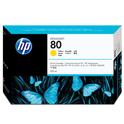 Hp 80-C4848A Yellow Original Cartridge High Capacity - Hp