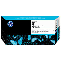 Hp 81-C4950A Original Black Printhead and Head Cleaner - Hp