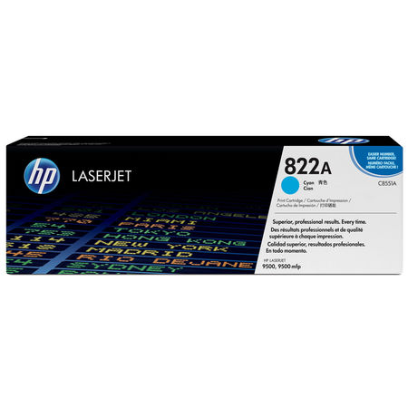 Hp 822A-C8551A Blue Original Toner - 1