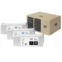 Hp 83-C5072A Black Original Cartridge 3 Pack - 1