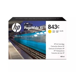 HP 843C C1Q68A Sarı Orjinal Kartuş - Hp