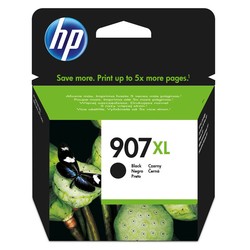 Hp 907XL-T6M19AE Black Original Cartridge Extra High Capacity - HP