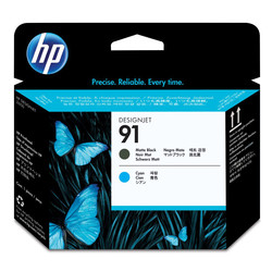 Hp 91-C9460A Original Matte Black And Blue Printhead - Hp