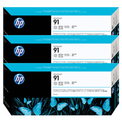 Hp 91-C9482A Light Gray Original Cartridge 3 Pack - Hp