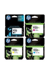 HP 920 Black -920XL Original 4-Piece Cartridge Set - 1