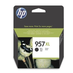 Hp 957XL-L0R40AE Black Original Cartridge Extra High Capacity - Hp