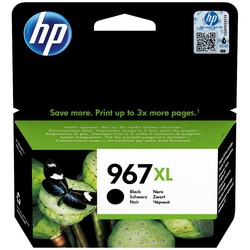 HP 967XL-3JA31AE Black Original Cartridge Extra High Capacity - Hp