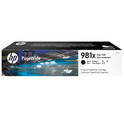 Hp 981X-L0R12A Black Original Cartridge High Capacity - Hp