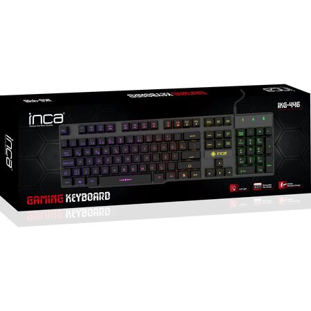 Inca IKG-446 Rainbow Efect Gamer Keyboard with Mechanical Feel - 1