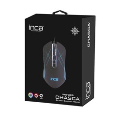 Inca IMG-339 Chasca 6 LED RGB Softwear / Silent Gaming Mouse - Inca