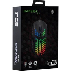 Inca IMG-346 Empousa RGB Macro Wired Optical Gaming Mouse - Inca